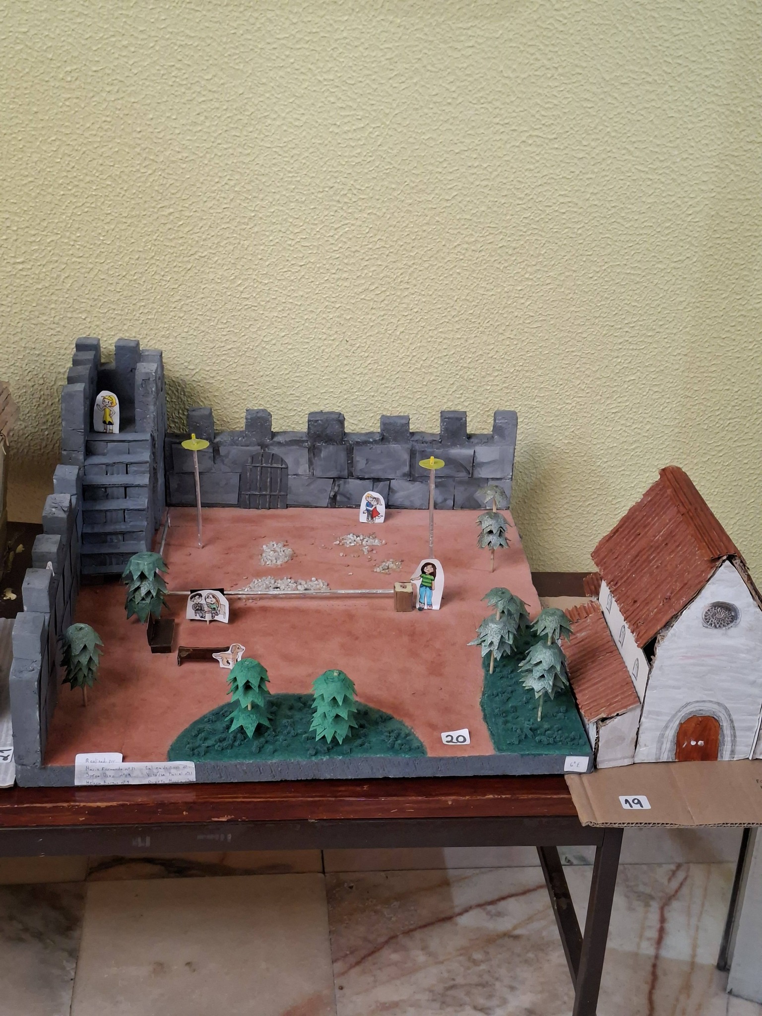 Exposição de maquetas de monumentos de Santarém