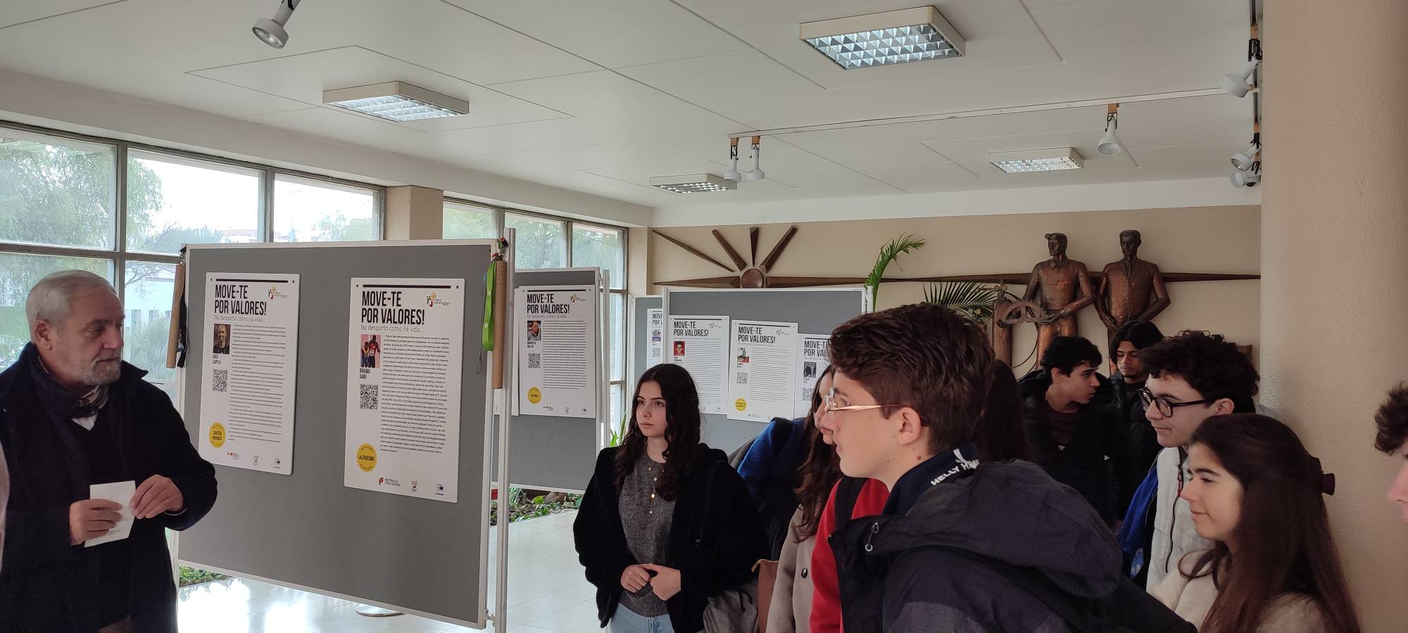 Exposição Move-te por Valores