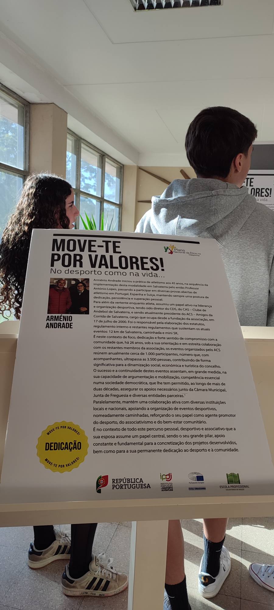 Exposição Move-te por Valores